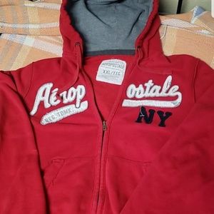 Awesome colored red authentic Aeropostale sweater